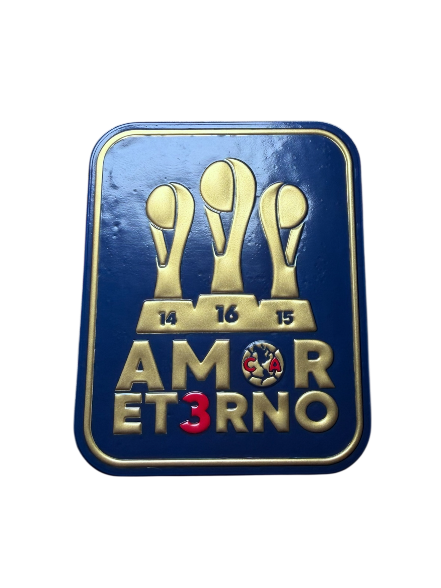 Tricampeon Patch/ Parche