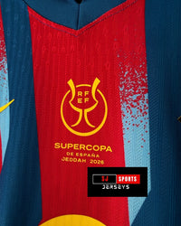 Jersey de la Supercopa FC Barcelona 25/26