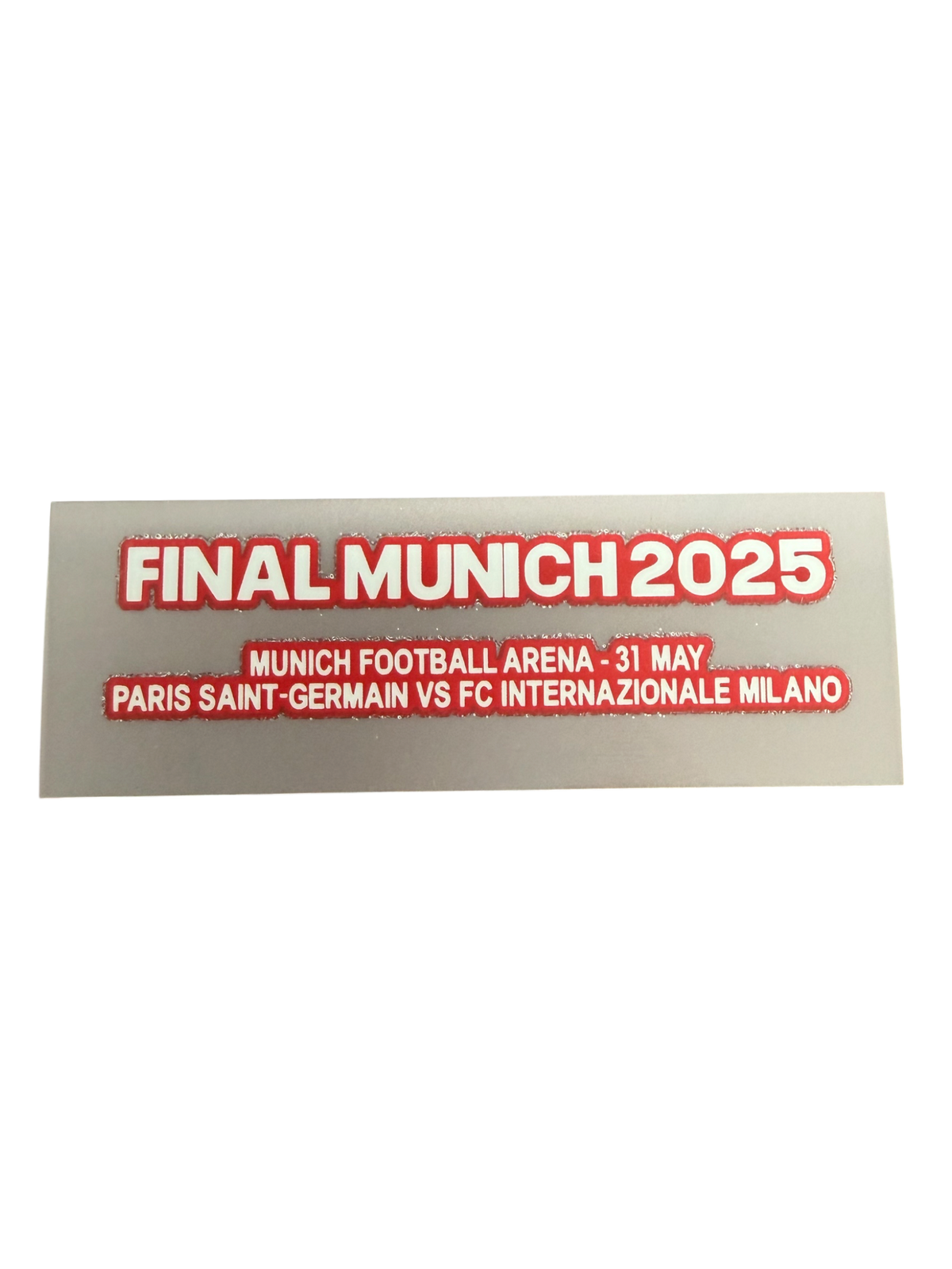 PSG 2025 Champions League Final Match Patch