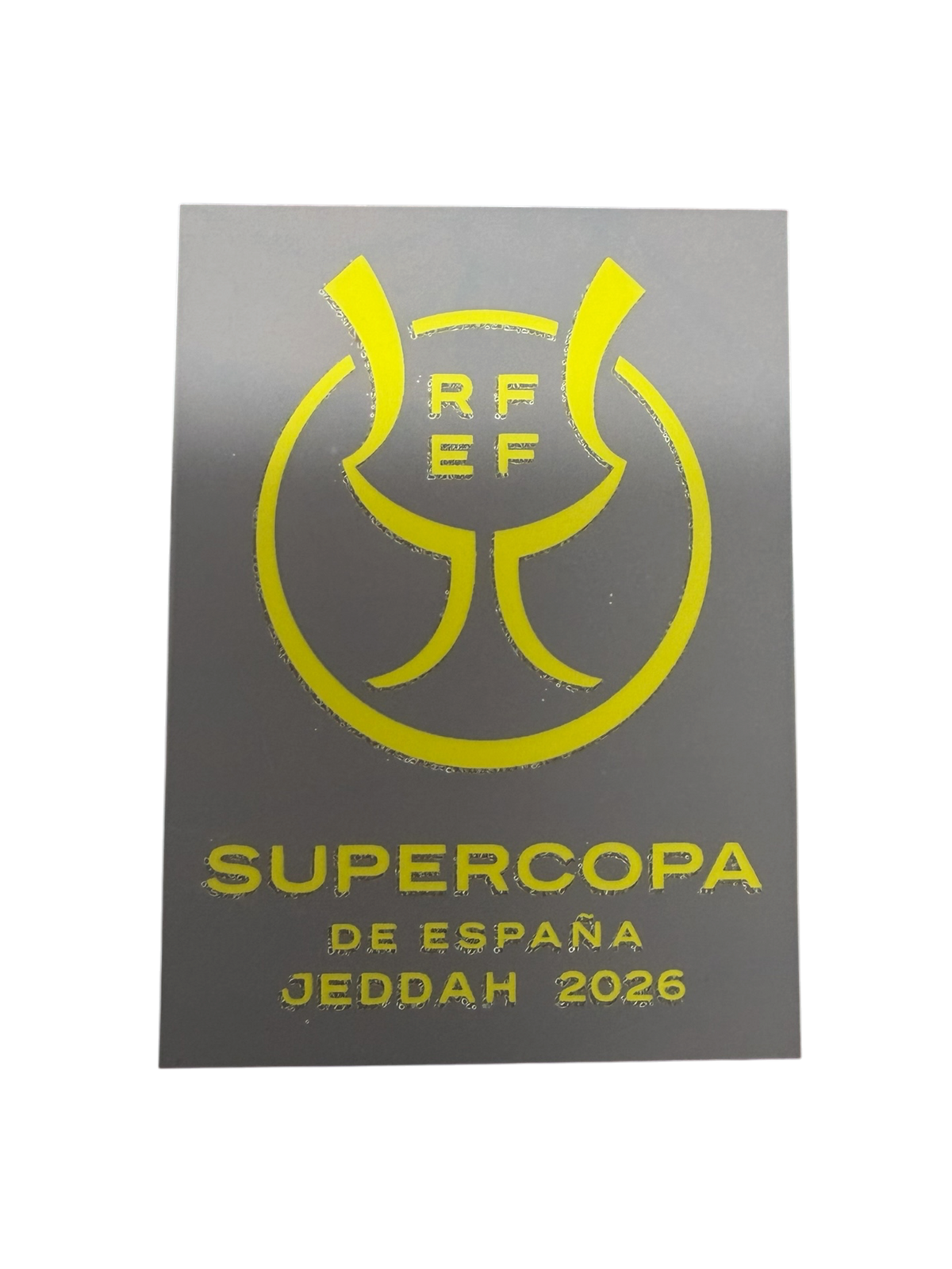 FC Barcelona SuperCopa de España 25/26 Match Detail Center Patch