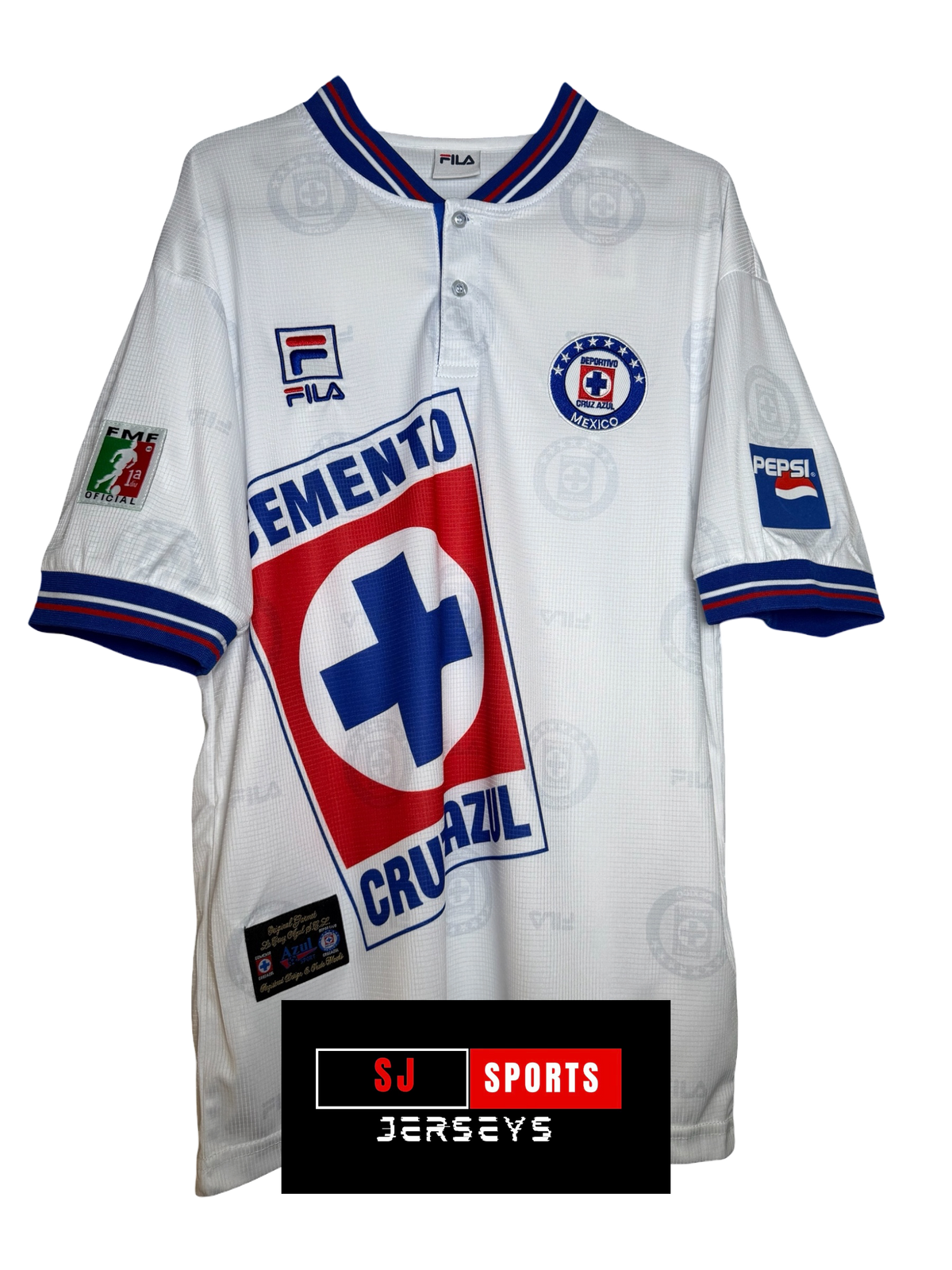 Cruz Azul 1998 Retro Away Jersey