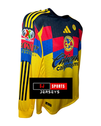 Club America 25/26 Home Jersey - Long Sleeve