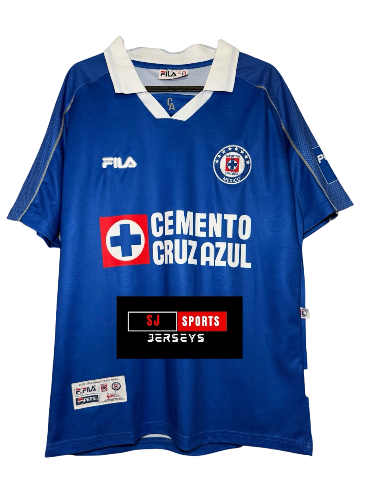 Cruz Azul 2001 Retro Jersey