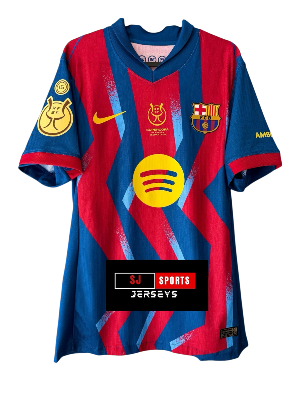 FC Barcelona 25/26 Supercopa Jersey