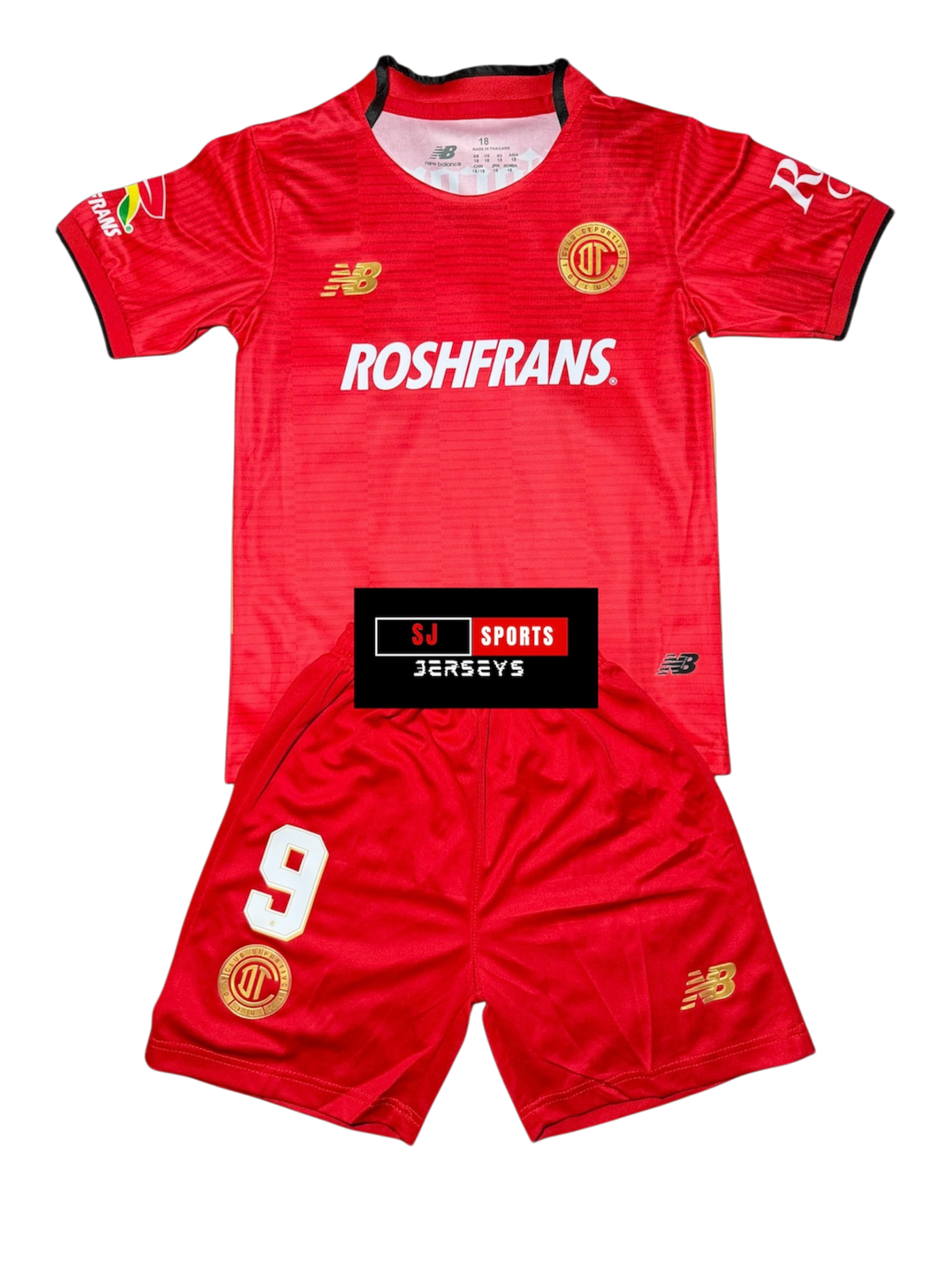 Jersey Local de Niños Toluca 25/26